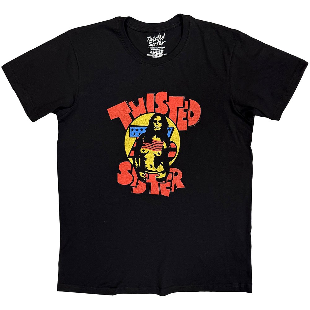 Twisted Sister - 76 Heren Tshirt - Zwart